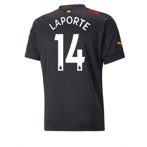 Manchester City Aymeric Laporte #14 Bortatröja 2022-23 Kortärmad